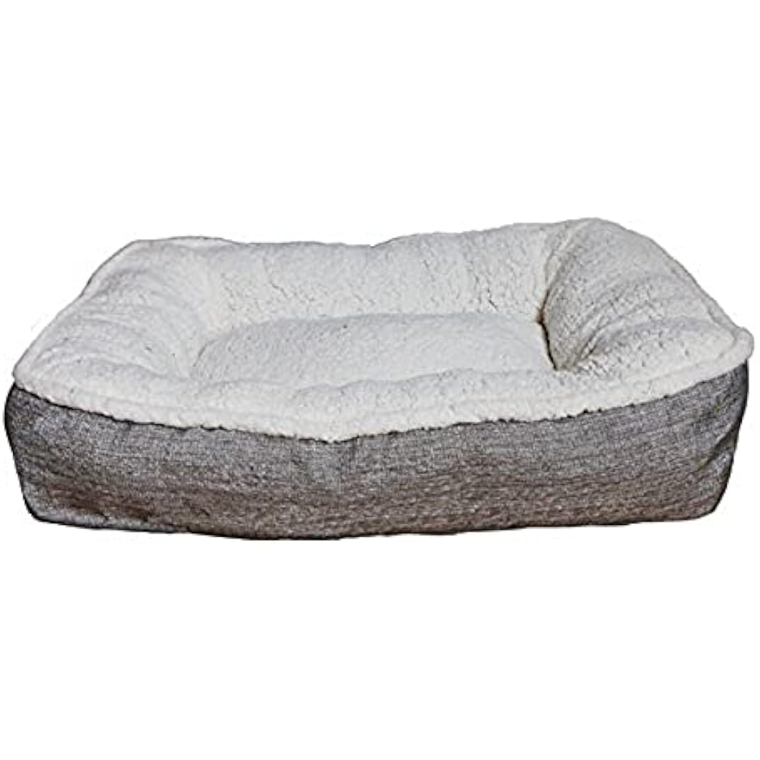 Rosewood Plush/Tweed Teddy Bear Dog Mattress, Large