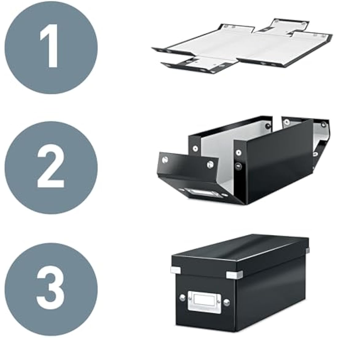 Leitz Storage Box, Blue, Click and Store Range, 60420036