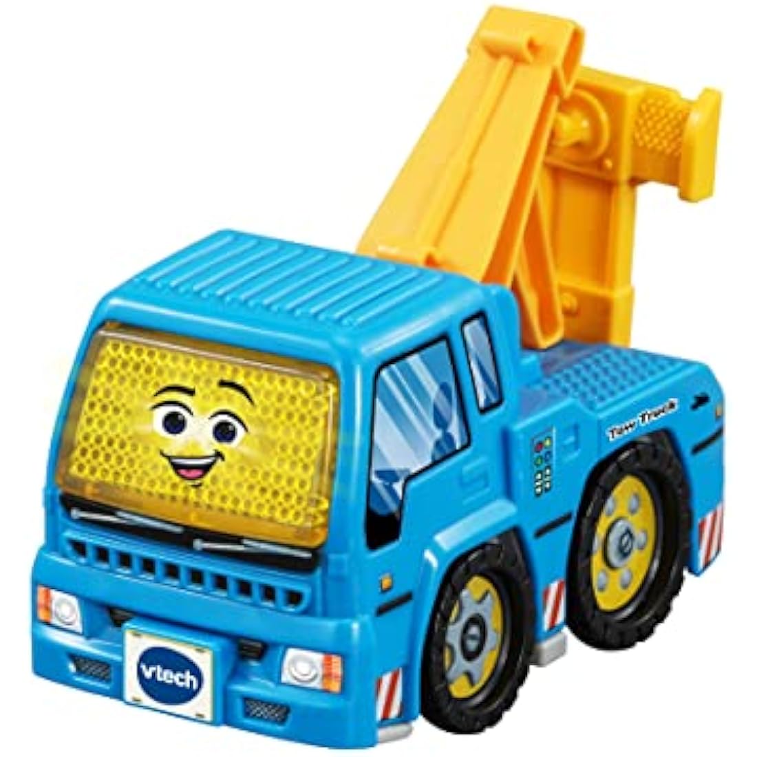 VTech Toot-Toot Drivers Tow Truck, Toy Car for 1 Year Old, Pretend Play Vehicle with Lights & Sounds, Interactive Toddlers Toy 12 Months, 2, 3, 4 +, English Version