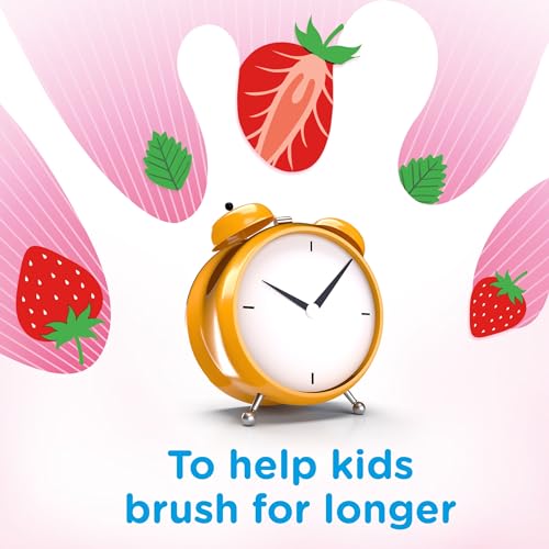 Aquafresh Splash Kids Toothpaste 3-8 years, Strawberry Flavour Toothpaste, 75 ml