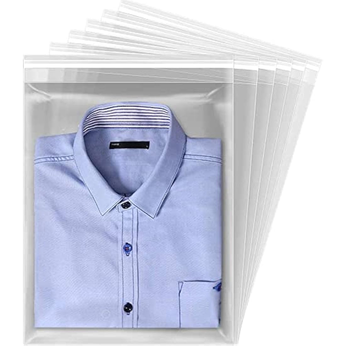Sabco - 100 Clear Display Bags- Cello Bags OPP- Self Seal Cellophane For Presentation - Food Safe -10 Sizes - Ideal For FBA Cards Envelopes Pictures (12 x 16")