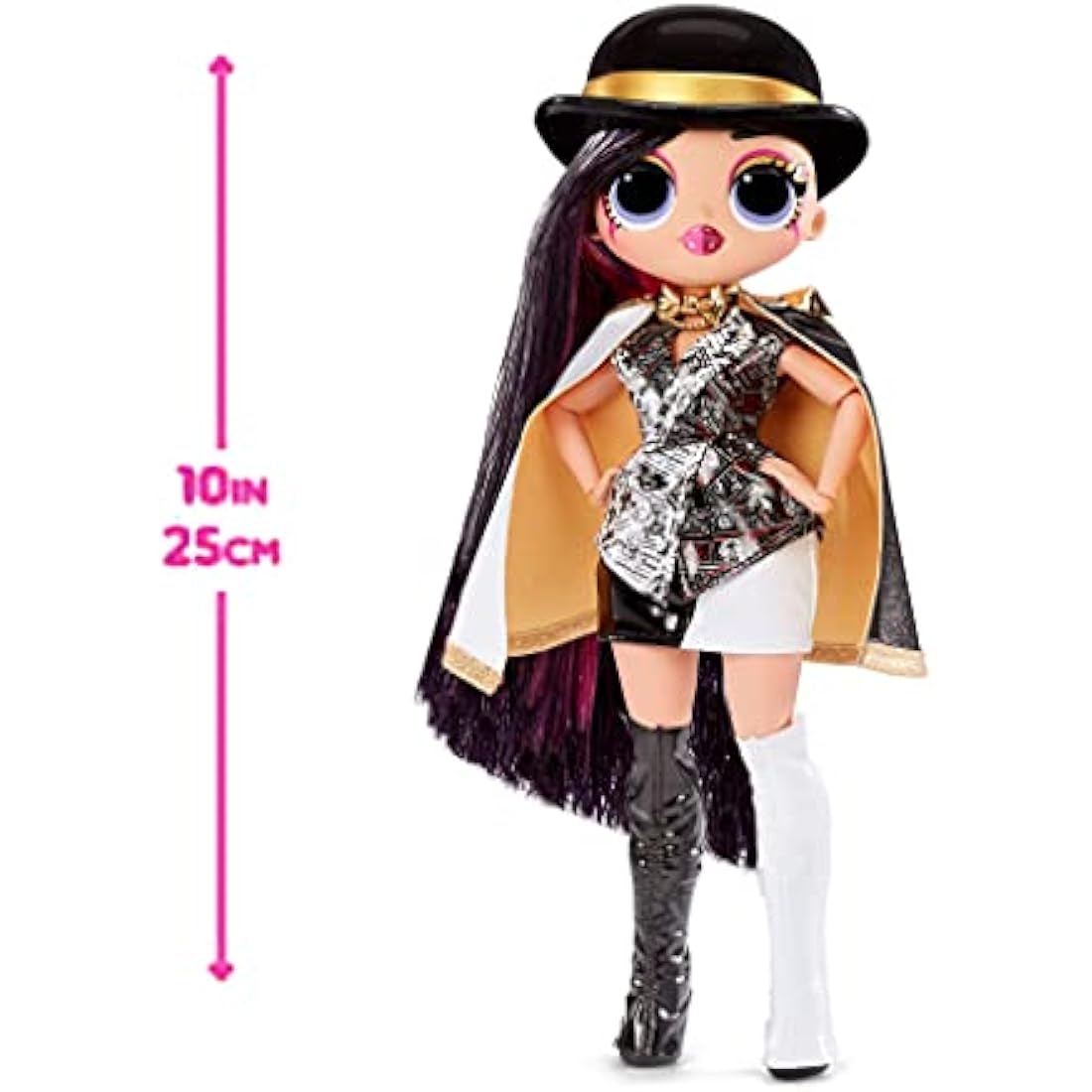 LOL Surprise OMG Movie Magic MS. DIRECT - Fashion Doll with 25 Surprises & Movie Set/Theatre Set Playset - Series 1 - Includes Fashions, Accessories, & More - Collectable - For Boys & Girls Age 4+