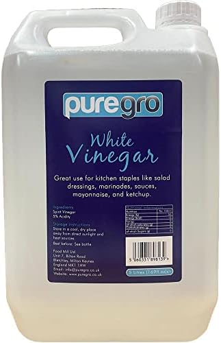 Puregro White Vinegar, 5 Litres