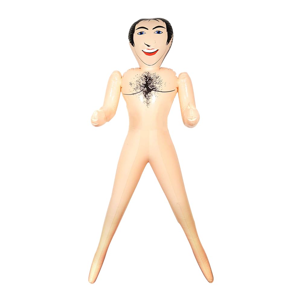 ZOPPER Male Blown Up Doll | Hen Party Accessory Inflatable Male Blown Up Doll 150cm Great Fun for Hen & Bachelor Parties, Photo Booth Prop, Pranks,