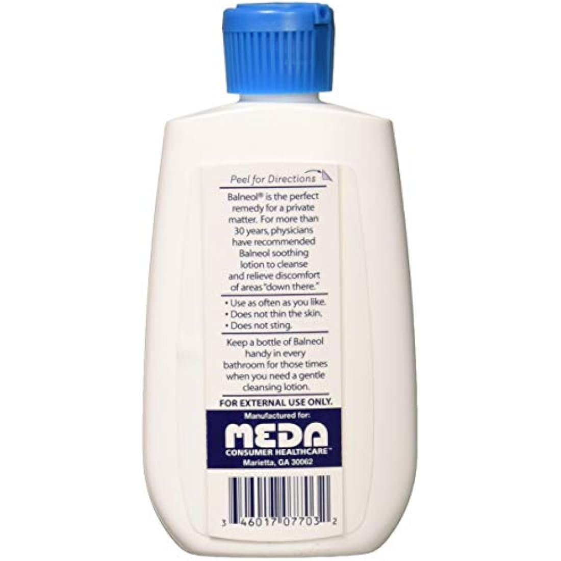 Balneol Hygienic Cleansing Lotion, 3 oz. (Pack of 2)