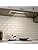 FIREGAS 52cm Integrated Cooker Hood, Built-in Cupboard Canopy Extractor Hood, Duct/Recirculating Extractor Fan Kitchen with LED Light, Reusable Aluminum Filter, Included C110 Carbon Filters, Silver