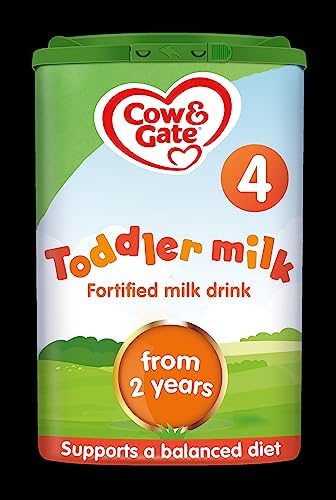 Cow & Gate 4 Toddler Baby Milk Powder Formula, 2-3 Years, 800 g (Pack of 6)