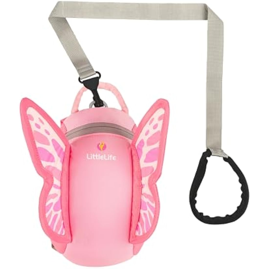 LittleLife Butterfly Toddler Backpack With Safety Rein, 18 x 14 x 23 cm
