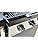 Swan SBQ57030N Al Fresco Kansas 4 Burner 3+1 Gas BBQ, Including Side Burner, Built-in Thermometer and Warming Rack, Black
