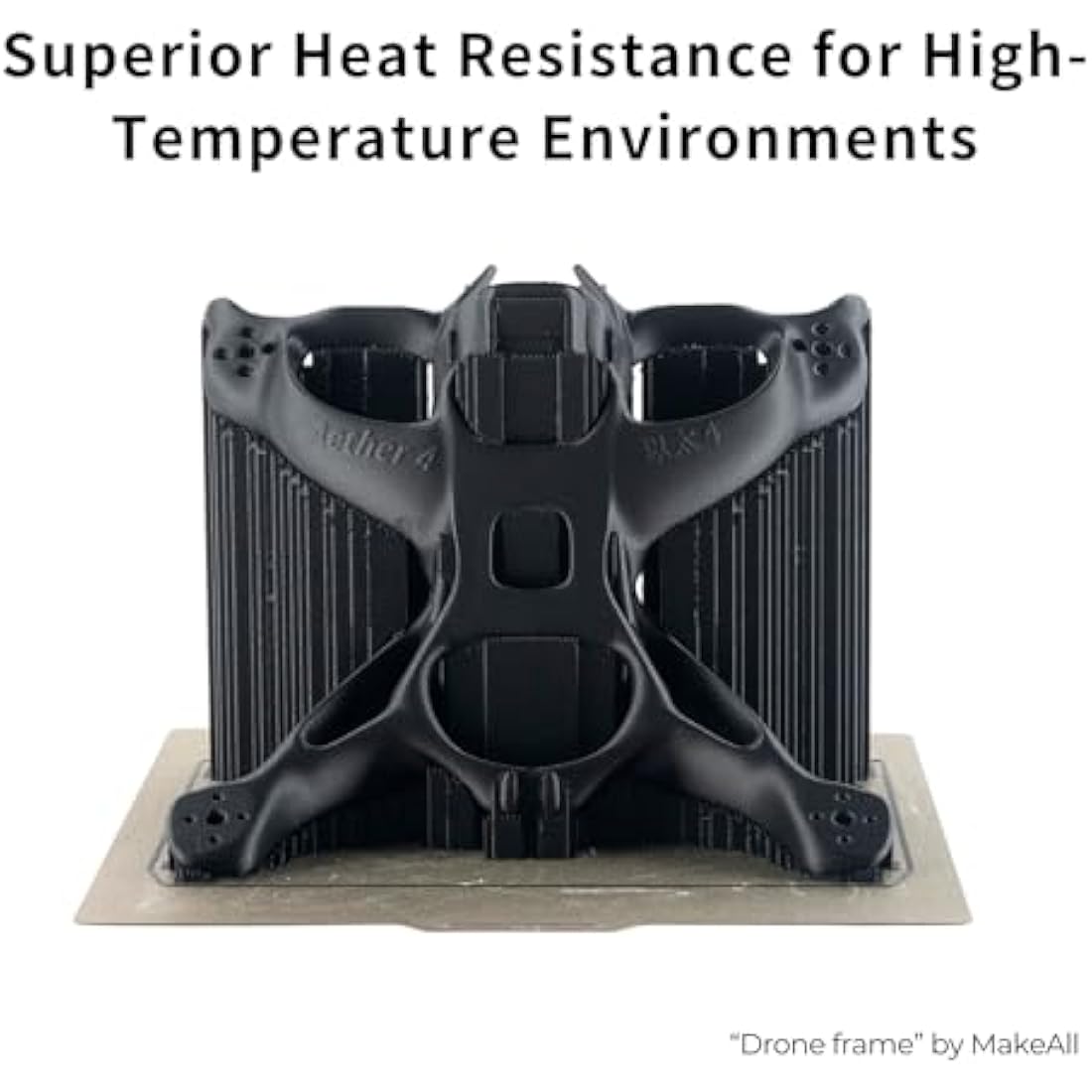 Siraya Tech Fibreheart PPA-CF 3D Printing Filament: Industrial-Grade Carbon Fiber Nylon, Superior Strength & Heat Resistance PAHT-CF (1kg, Black)