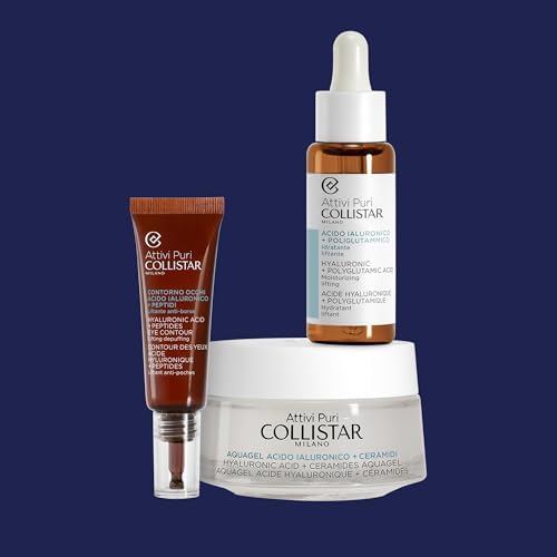 Collistar Attivi PUri Hyaluronic Acid + Polyglutamic Acid Moisturising Lifting Treatment Drops Deep Moisturise, Tightens and Reduces Wrinkles 30ml
