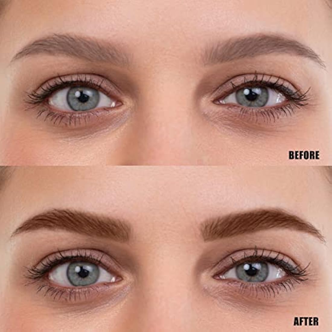 Natural Look Eyebrow Pencil - Easy To Use, Long-Lasting, Waterproof & Precise, Vegan & Cruelty-Free Brown