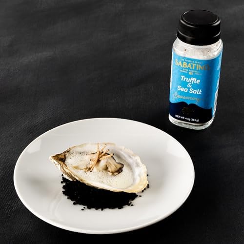Sabatino Tartufi, Truffle Salt Seasoning ShakerAll Natural Gourmet Sicilian Sea SaltKosher NonGMO 113 g