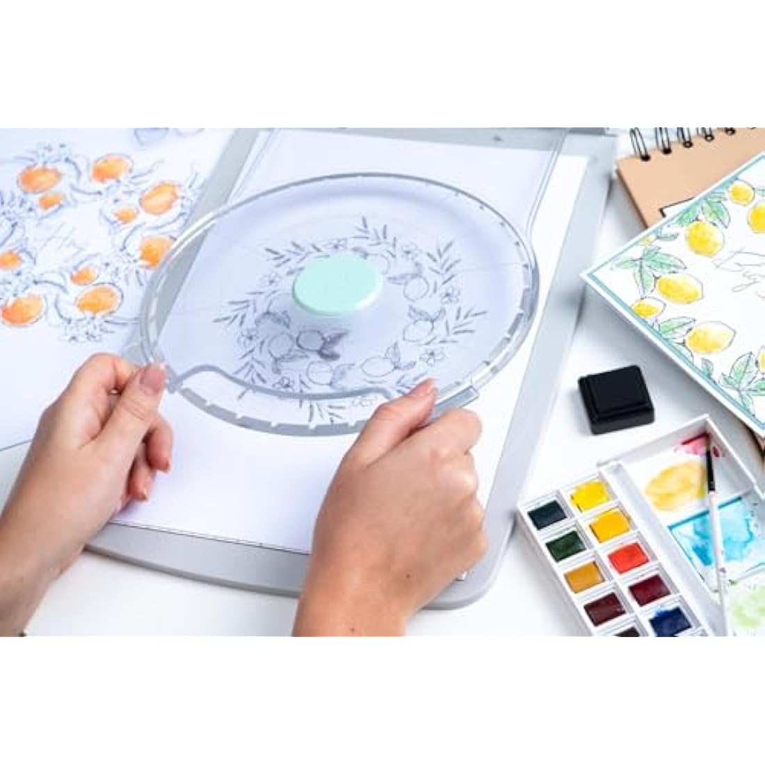 Sizzix™ Stencil & Stamp Tool Accessory – Stamp & Spin Tool