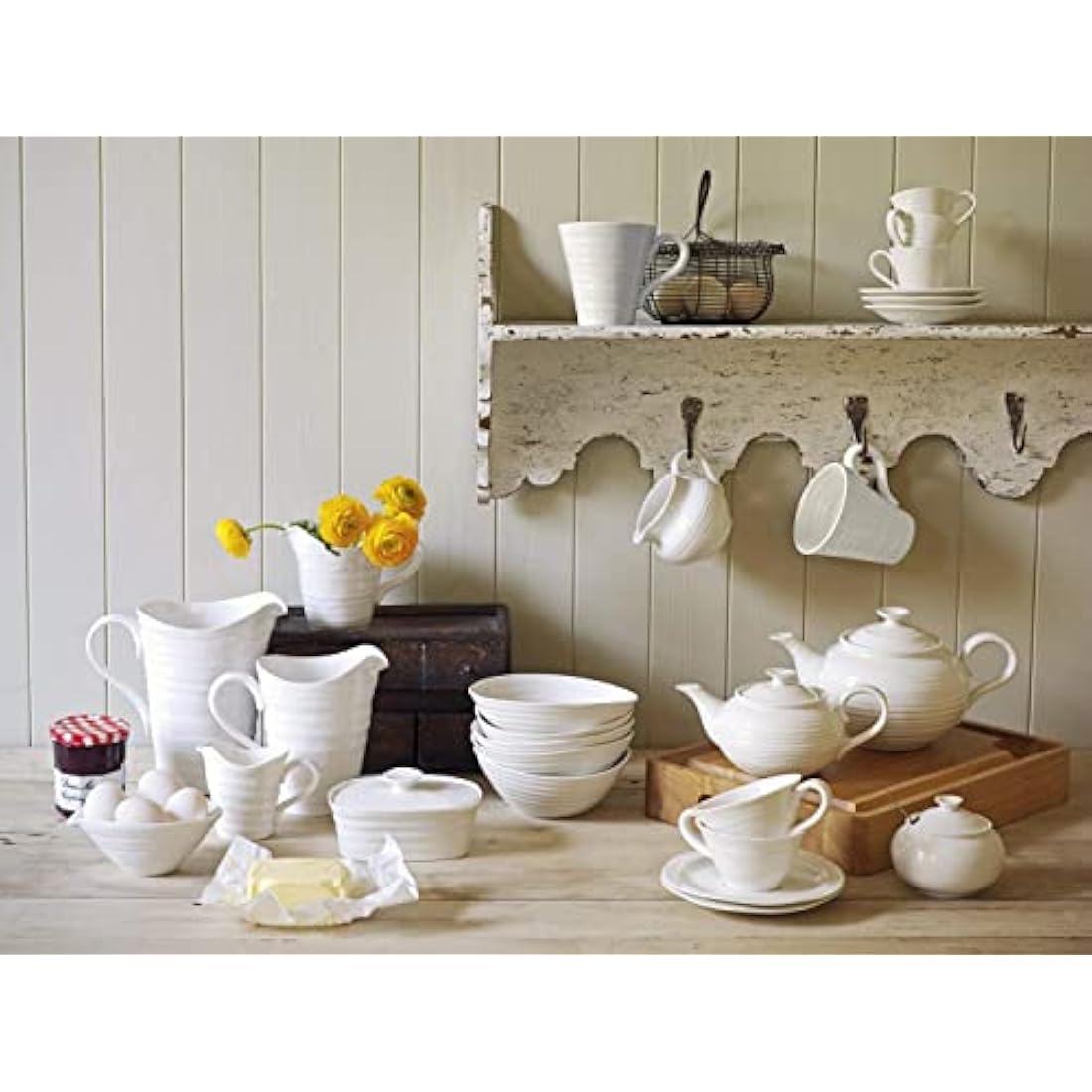 Sophie Conran - Porcelain Mug - White - 10.5 x 14 x 11 cm - One Single Unit Supplied