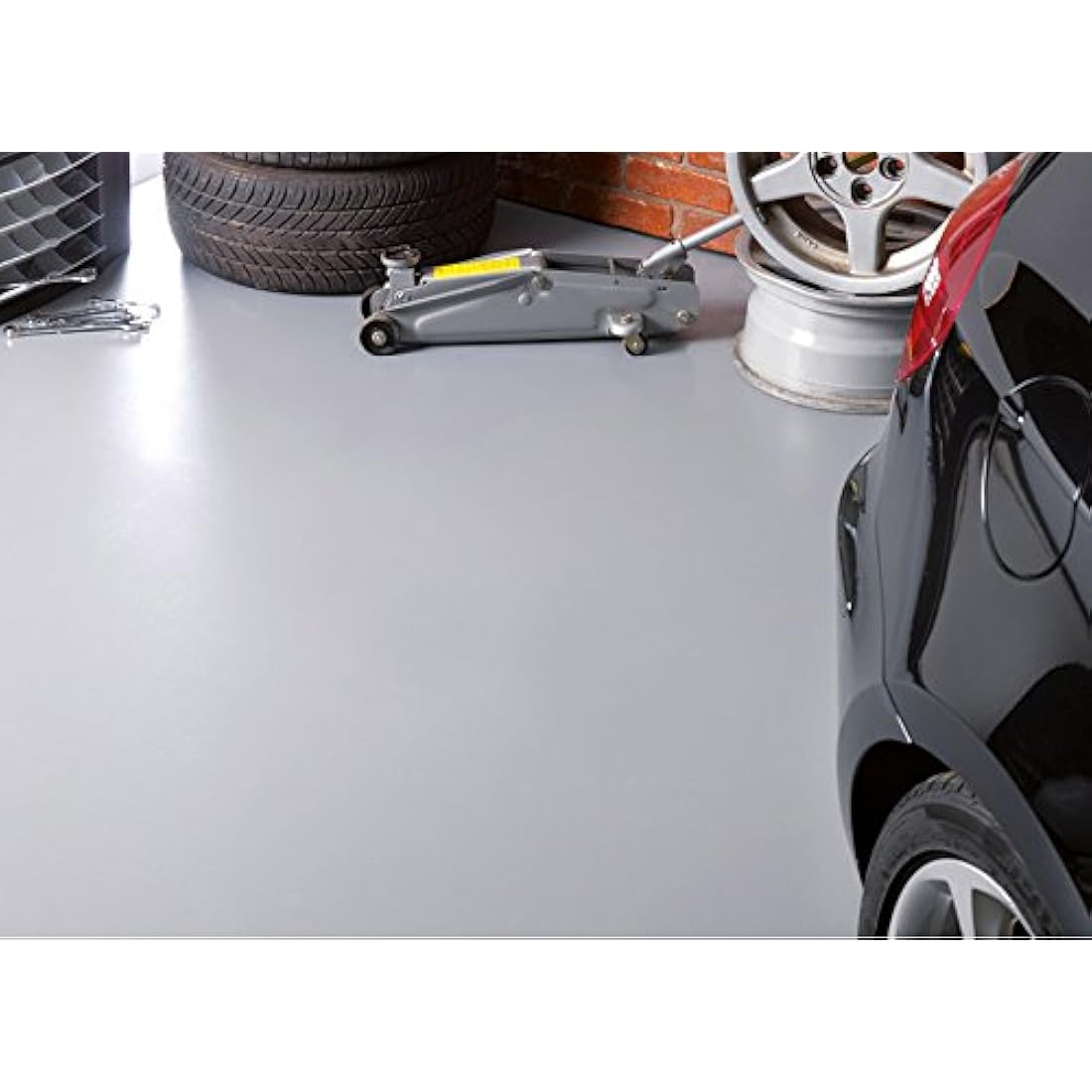 Blackfriar Polyurethane Floor Paint for Indoor Outdoor Use 5L Mid grey