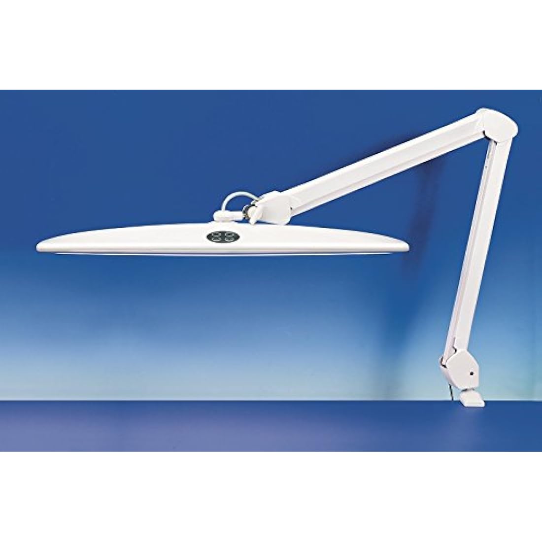 Lightcraft LED Task Lamp with Dimmer Switch, White