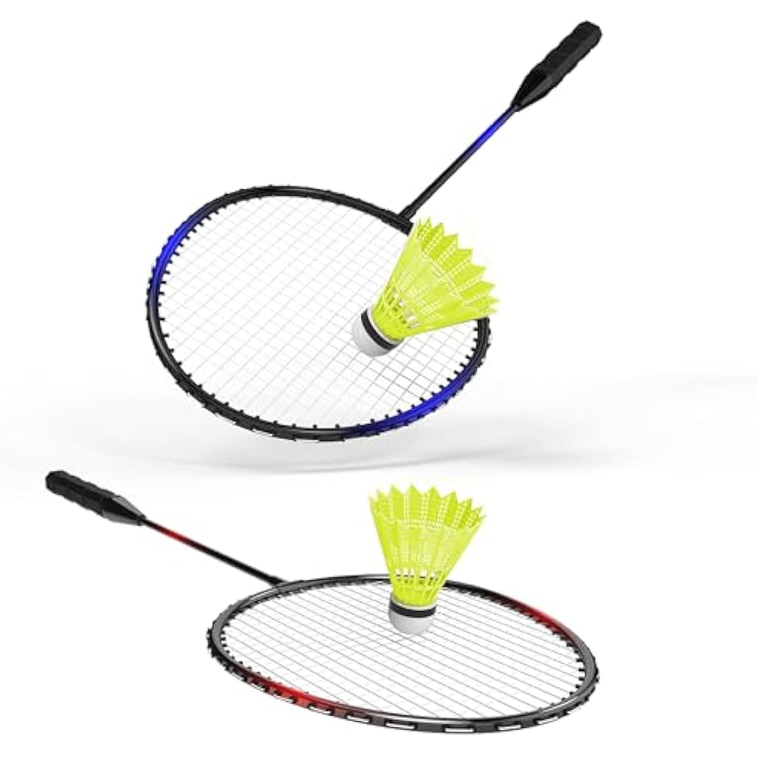 KH 2-4 Player Badminton Rackets Set for Adults Kids,Family Back Garden Sports Games,Racquets,Shuttlecocks & Carry Bag Included