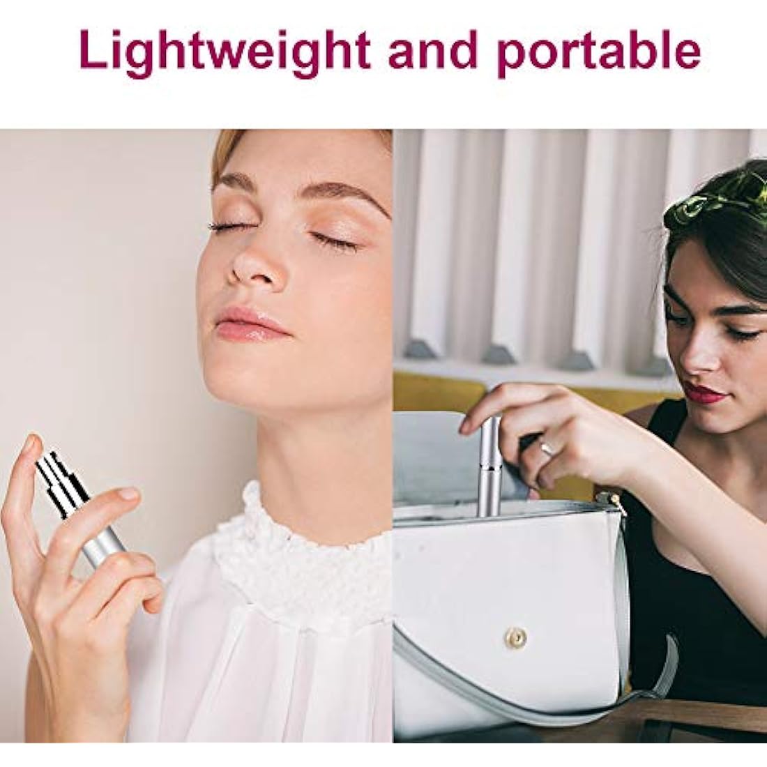 Refillable Travel Perfume Atomiser Bottles, Zingso 3 Pcs 10ml Mini Portable Spray Bottles Refillable Perfume Aftershave Atomiser Empty Travel Bottles with Funnel (10ml (Black+Silver+Blue))