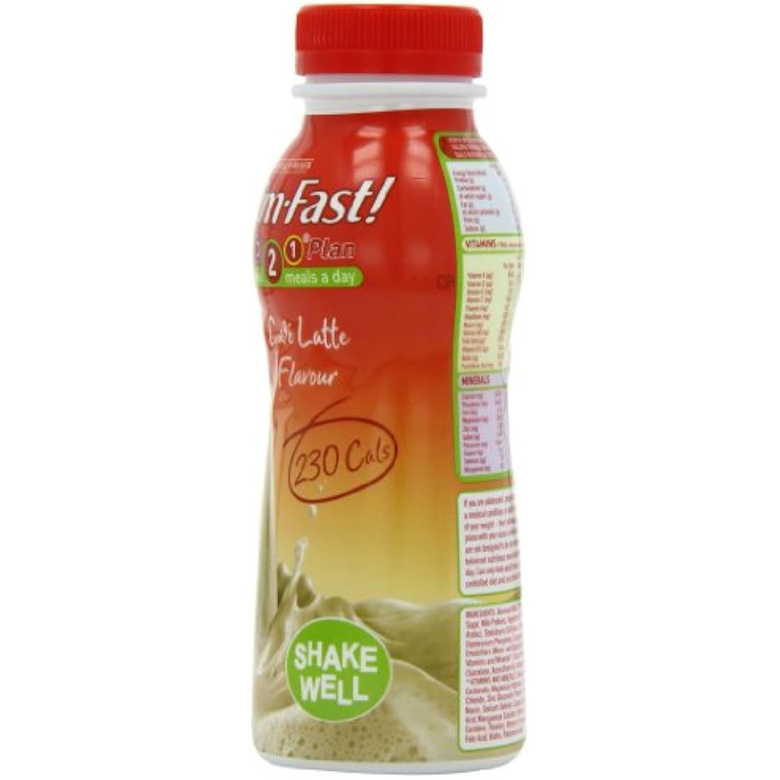 Slim.fast! Cafe Latte Shake 6 x 325ml