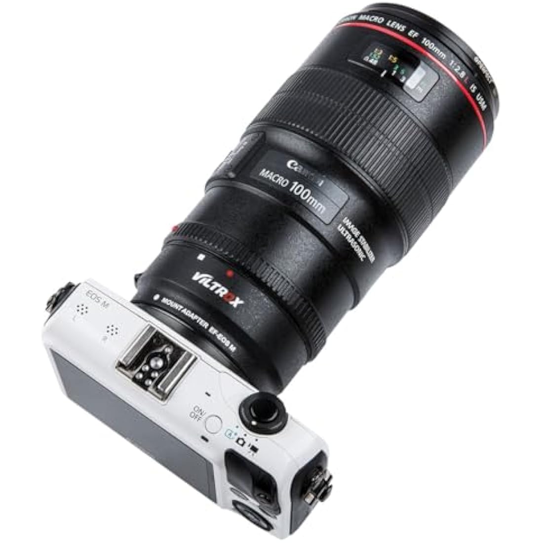 VILTROX EF-EOS M Lens Mount Adapter Auto Focus Converter Ring for EF/EF-S series Lens compatible with Canon EOS M Mount Cameras EOS M3 M5 M6 M10 M50 M100