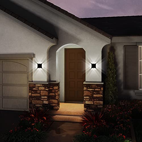 KAWELL 8W Modern Wall Light LED Wall Wash Light Waterproof IP65 Aluminum Wall Lamp LED Indoor Outdoor for Bathroom Bedroom Stairs Corridor Living Room
