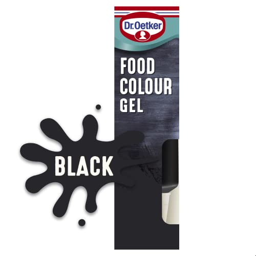 Dr. Oetker Black Extra Strong Food Colour Gel, 15ml