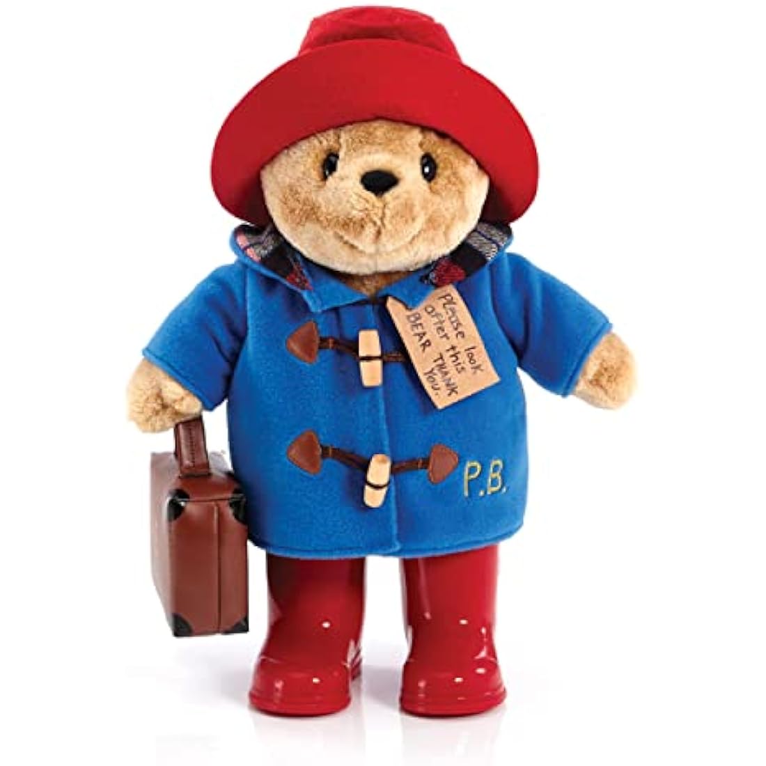 Rainbow Designs Classic Paddington Bear with Boots and Suitcase 36cm
