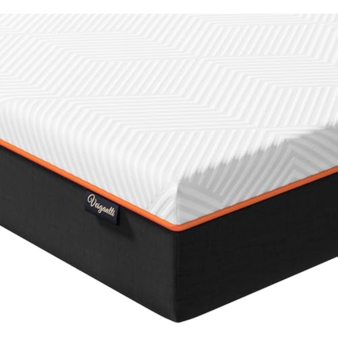Vesgantti Single Mattress, 16CM Gel Memory Foam Single Mattress for Cool Sleep & Pressure Relief - Medium, 90x190x16CM, CertiPUR-US Certified