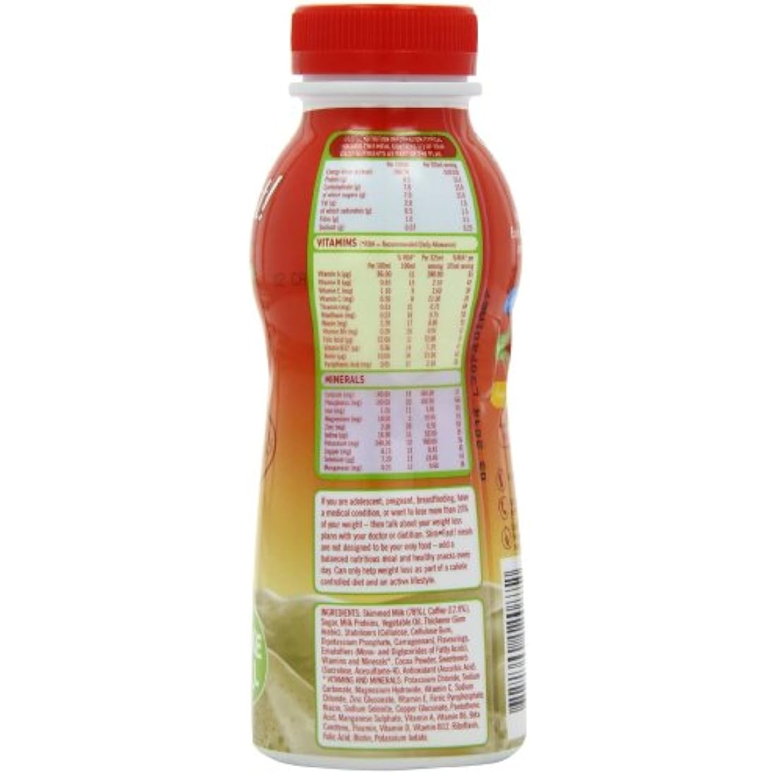 Slim.fast! Cafe Latte Shake 6 x 325ml
