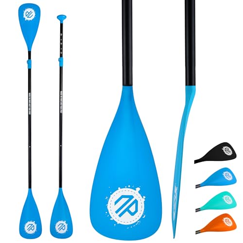Niphean Sup Paddle Board Paddle, 3&6-Piece Detachable Floating Paddle Board Oar, Adjustable Kayak Paddle, Durable Paddle Board Accessories