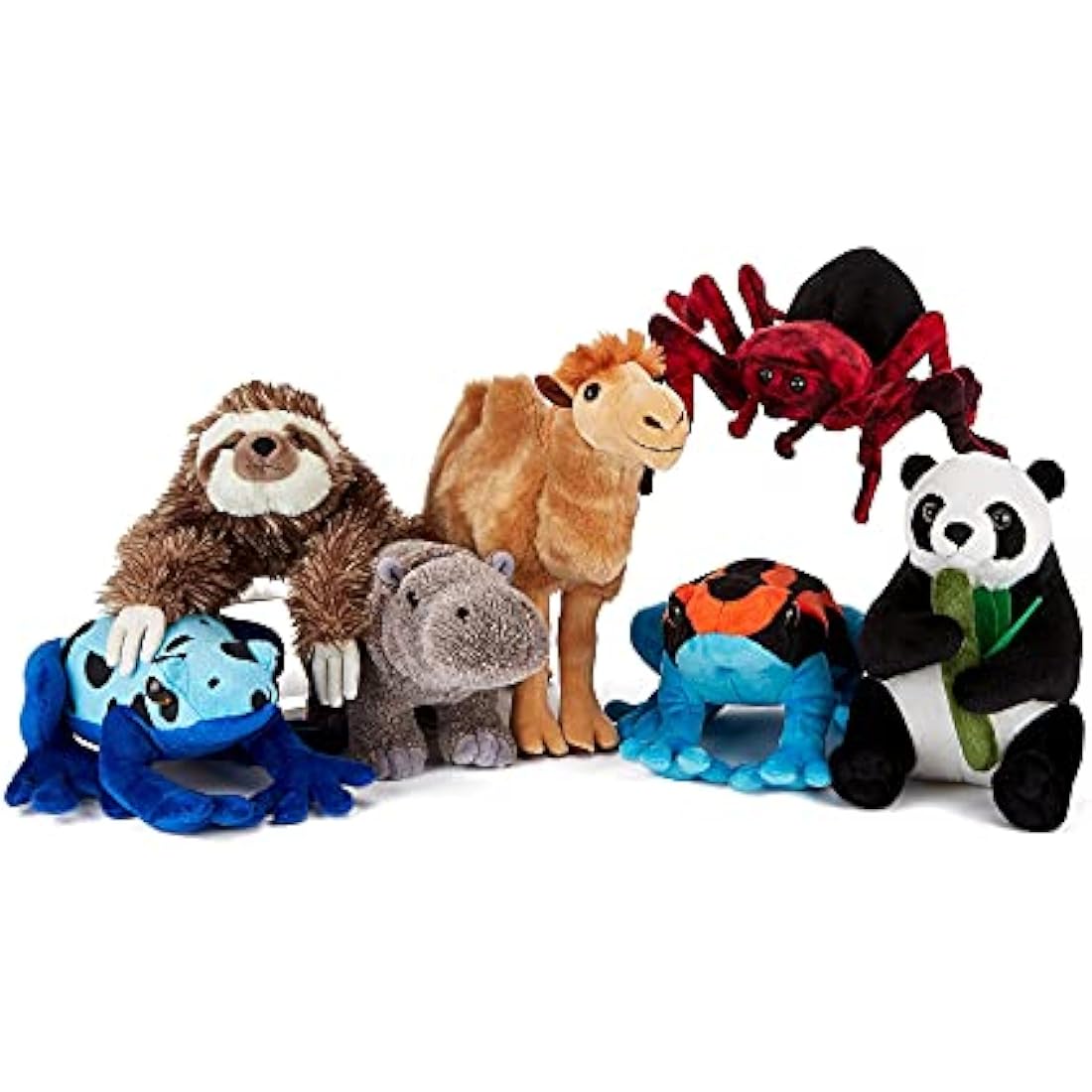 Zappi Co Plush Children's Stuffed Soft Cuddly Plush Toy-Part of Safari Animals Collection, Perfect for Kids (26cm Height)(Bactrian Camel)