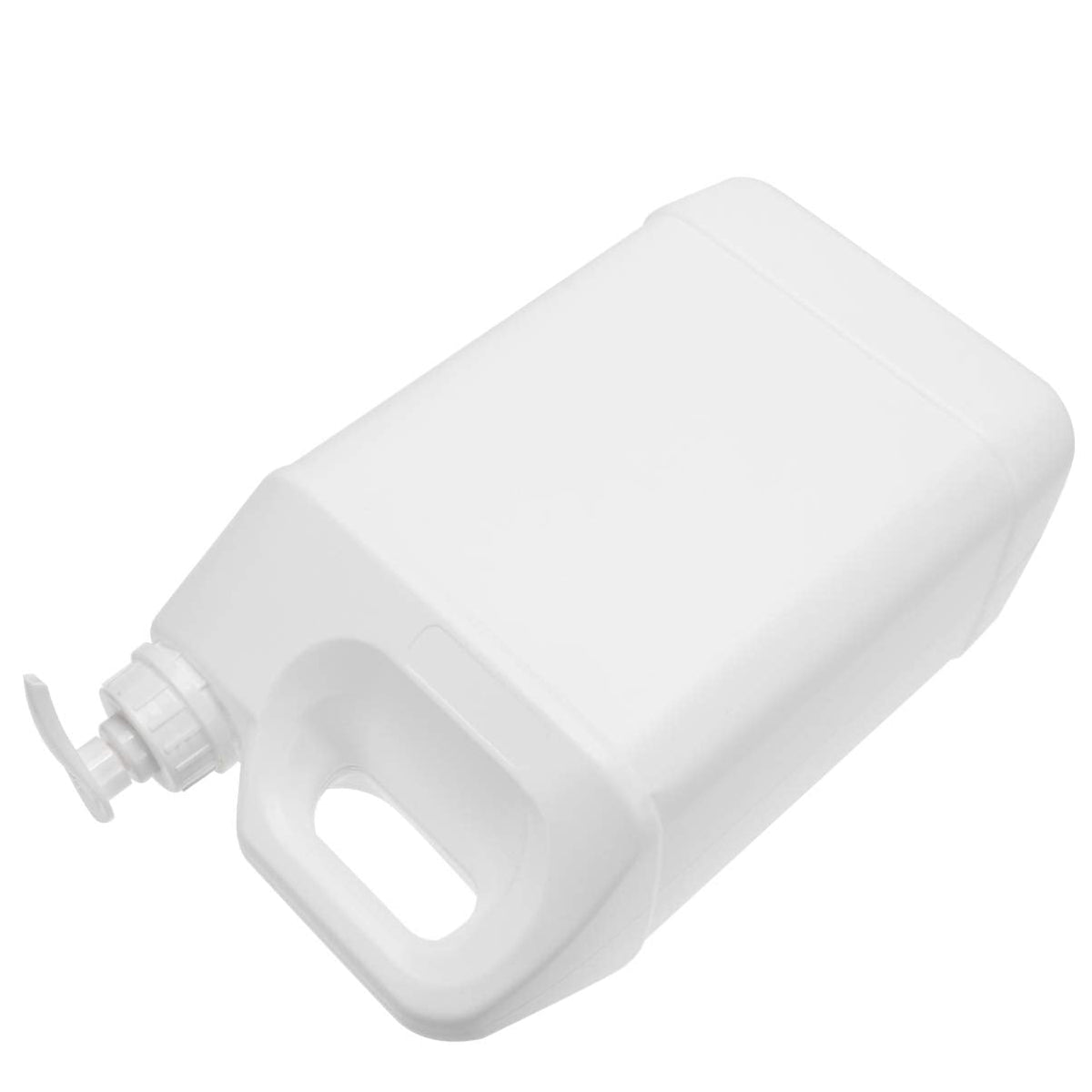 Empty Pump Bottle Dispenser - 5L Refillable Liquid Pump Bottles Cosmetics Storage Container Large Soap with Cap for Residential Commercial Industrial