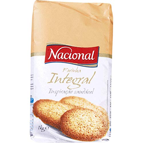 NacionalÃ‚ Wholemeal Flour 1 kg Packaging