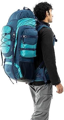 Tripole Walker Pro Internal Frame Rucksack for Travel and Trekking Front Opening Laptop Sleeve Water Repellent Rain Cover