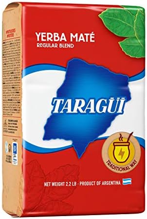 Yerba Mate Taragui Roja (with Stems)(3x1Kg)