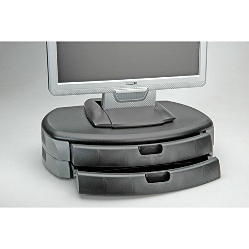 ROLINE Dual Monitor/Printer Stand Trend | Black