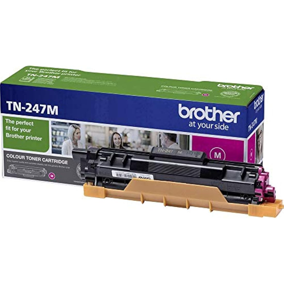 Brother TN-247M Toner Cartridge, Magenta, Single Pack, High Yield, Includes 1 x Toner Cartridge, Brother Genuine Supplies
