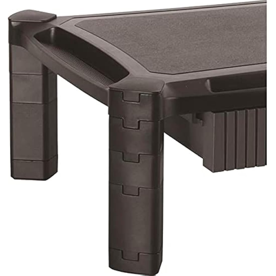 StarTech.com Adjustable Monitor Riser - Large - Drawer - Monitors up to 32”- Adjustable Height - Desk Monitor Stand (MONSTADJDL)