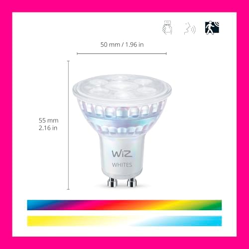 WiZ Smart LED Glass Bulb, Smart Connected WiFi Works with Alexa, Google Assistant & HomeKit, Dynamic Scenes on App, Bedroom, Kitchen, TV, Party, 4 Pack, Halloween Decorations