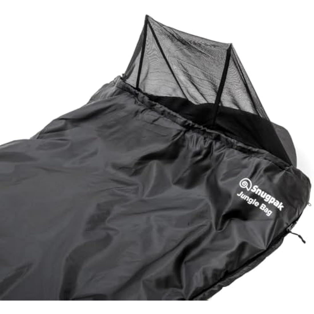 Snugpak Jungle Bag WGTE - Sleeping Bag with Built-in Mosquito Net - Lightweight, Sanitary Sleep Bag & Versatile Quilt - Cosy Sleeping Bag for Tropical Condition Camping & Exploration