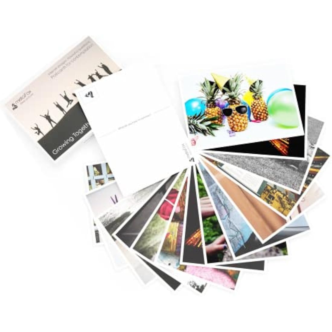 metaFox | Growing Together Postcards Pack | 52 Cards for Coaching & Team building