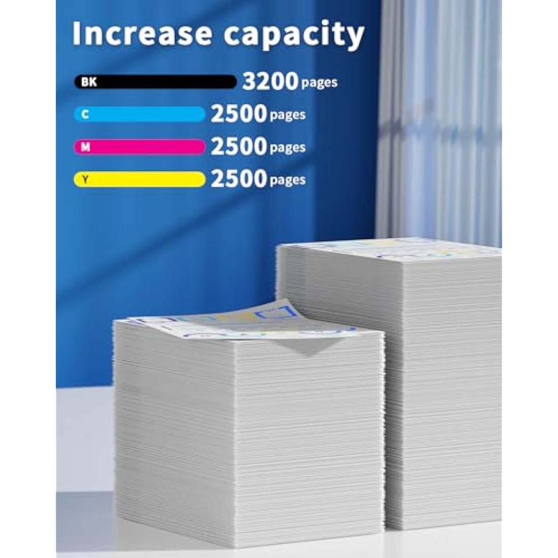 colorfly 203X CF540X Toner Cartridge Compatible for HP 203X 203A CF540X CF541X CF542X CF543X as Replacement with Color Laserjet Pro M254dw/M254nw/M254dn MFP M281fdw/M281fdn/M281cdw/M280nw (4 Pack)