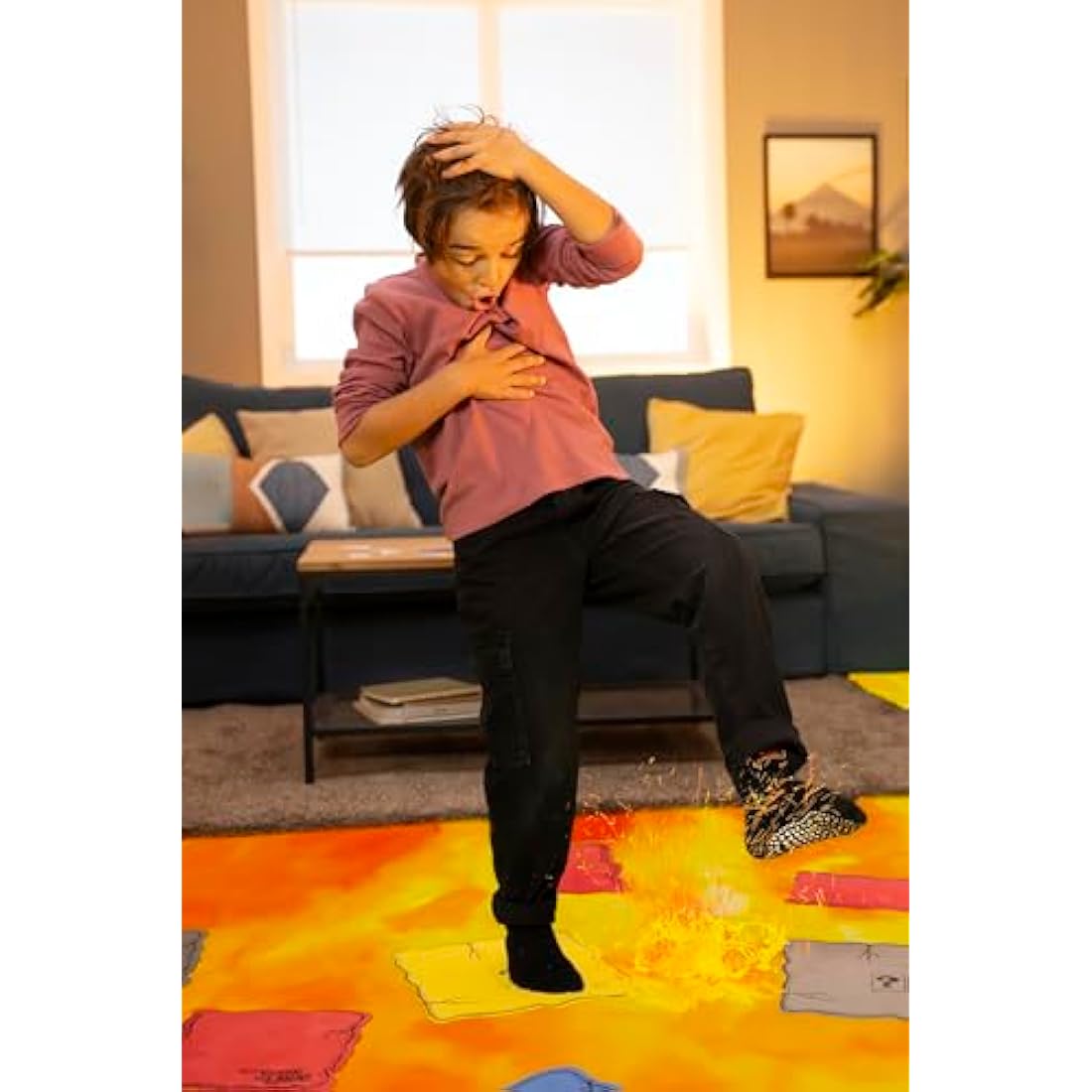 The Floor is Lava! | The Fun, Physical, Lava Leaping Game | Kids Party Games | For 2-6 Players | Ages 5+