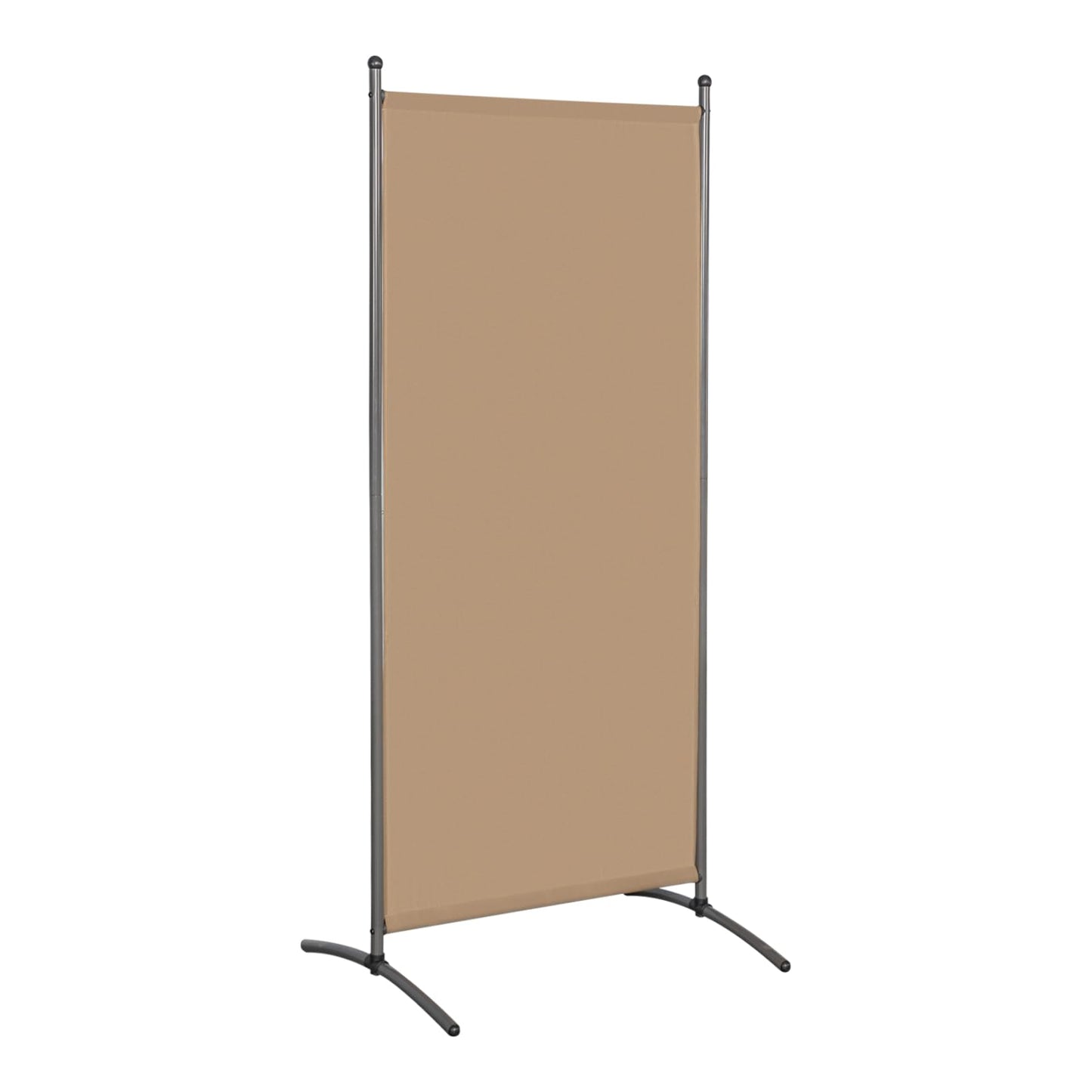 Angel Living 1 Panel Room Divider, Privacy Screen Composed of Polyester Fabric and Sturdy Iron Frame