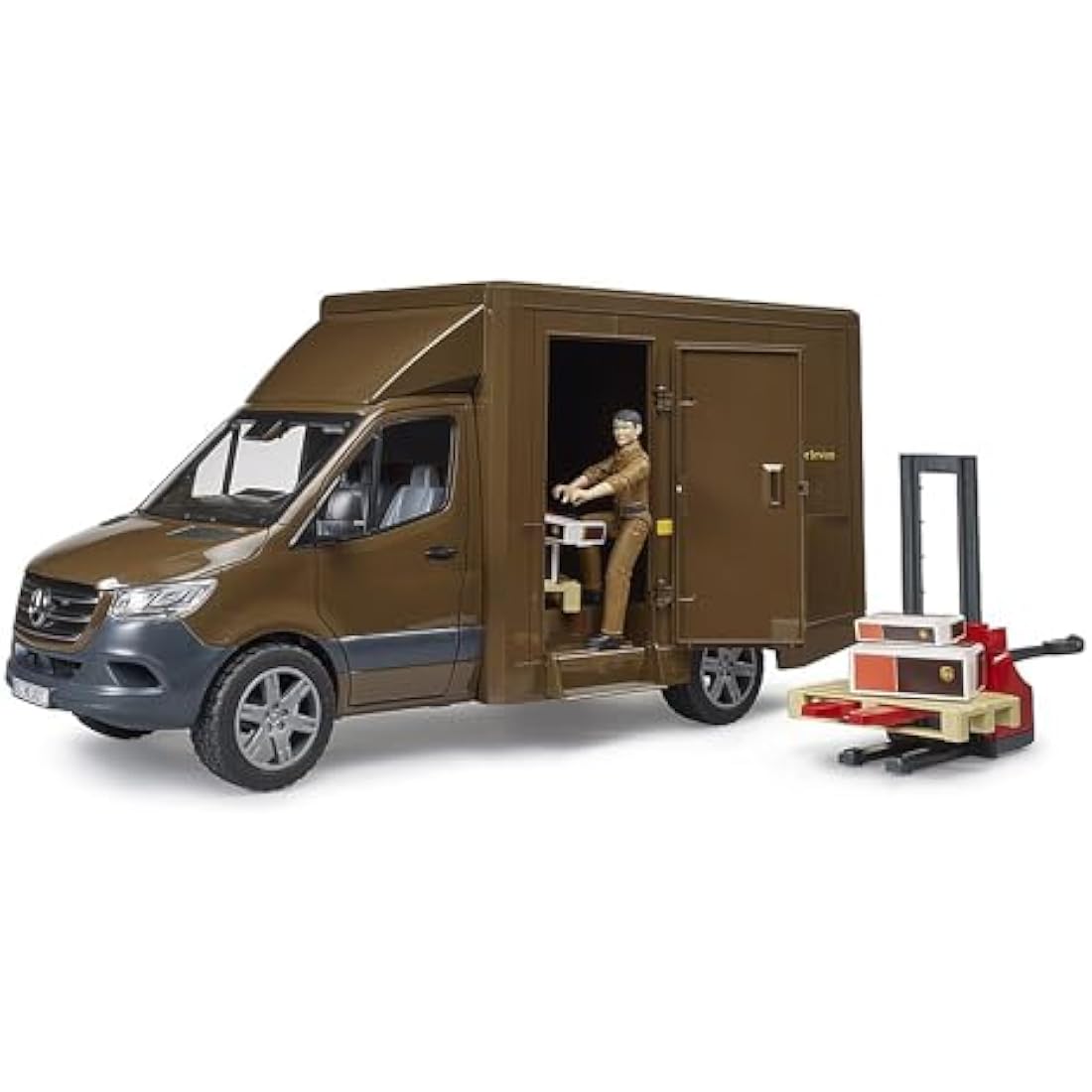 Mercedes Benz Sprinter Delivery Van with Pallet Mover and Driver - UPS
