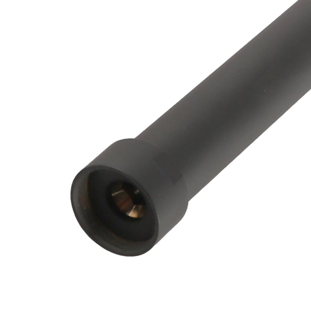 VOANZO Shower Head Extension Arm 20cm, Shower Arm Extension for Shower Head or Fixed Shower Head Made of Copper Shower Head Extension Matte Black