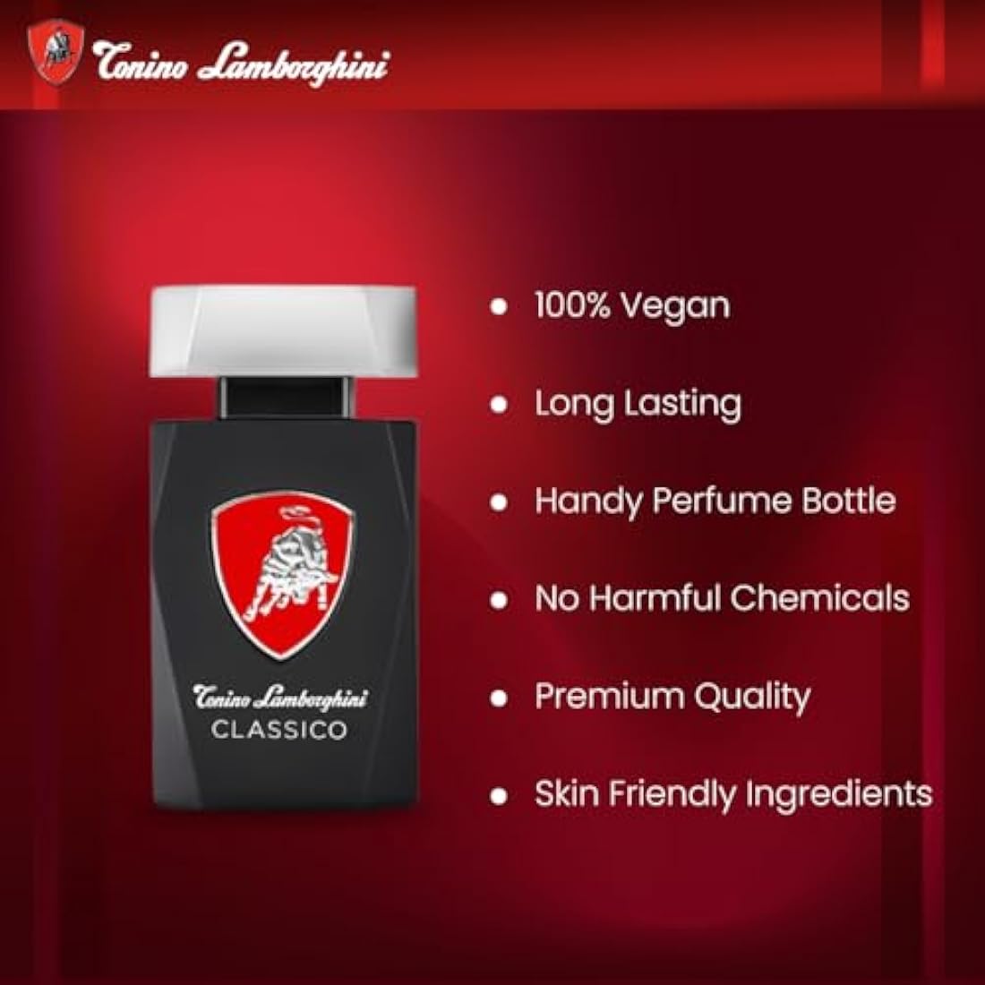 Lamborghini Eau De Toilette Man,125 milliliters,multicoloured