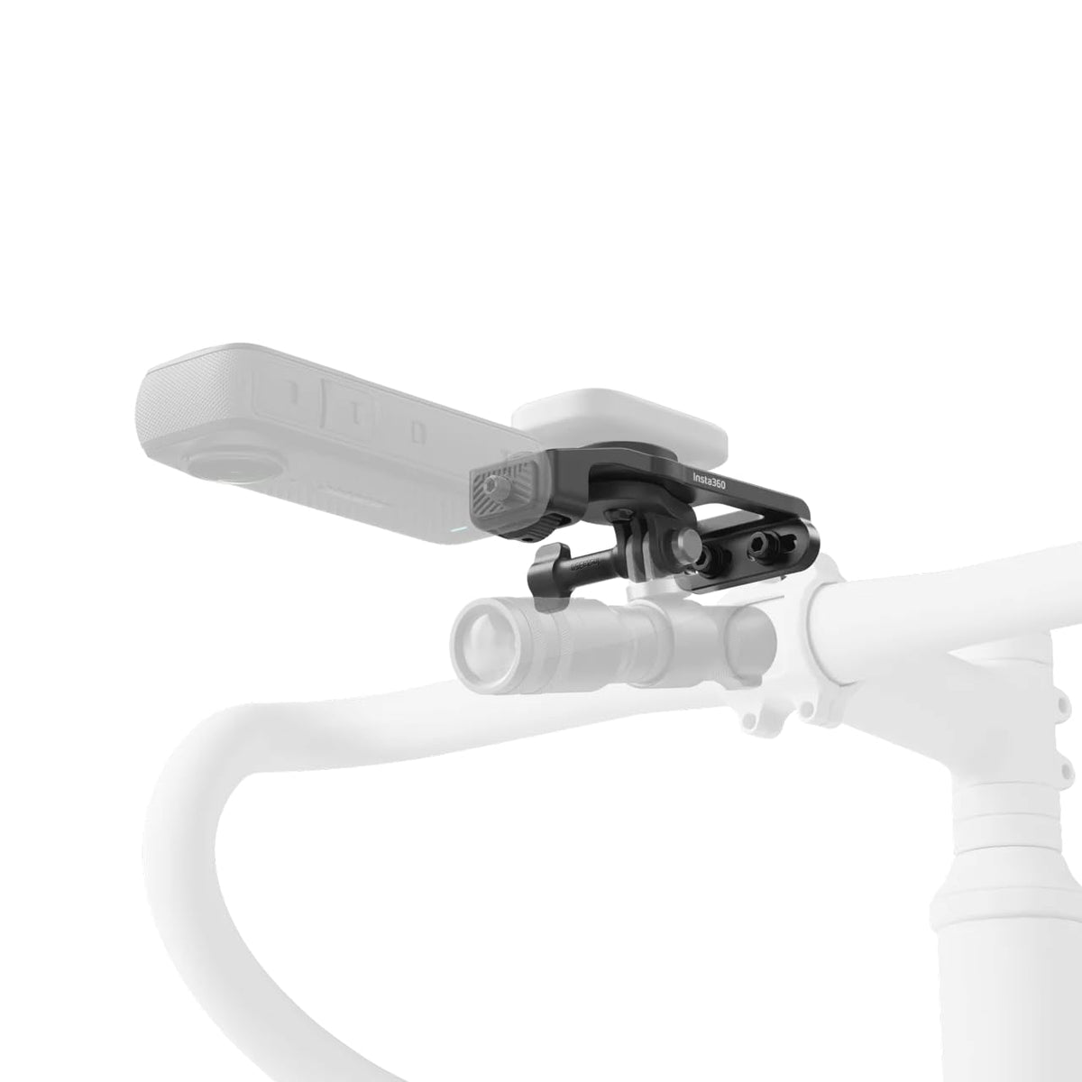 Insta360 Independent Handlebars Bike Computer Mount - Action Camera Accessory - 1080p MP4 Video Capture