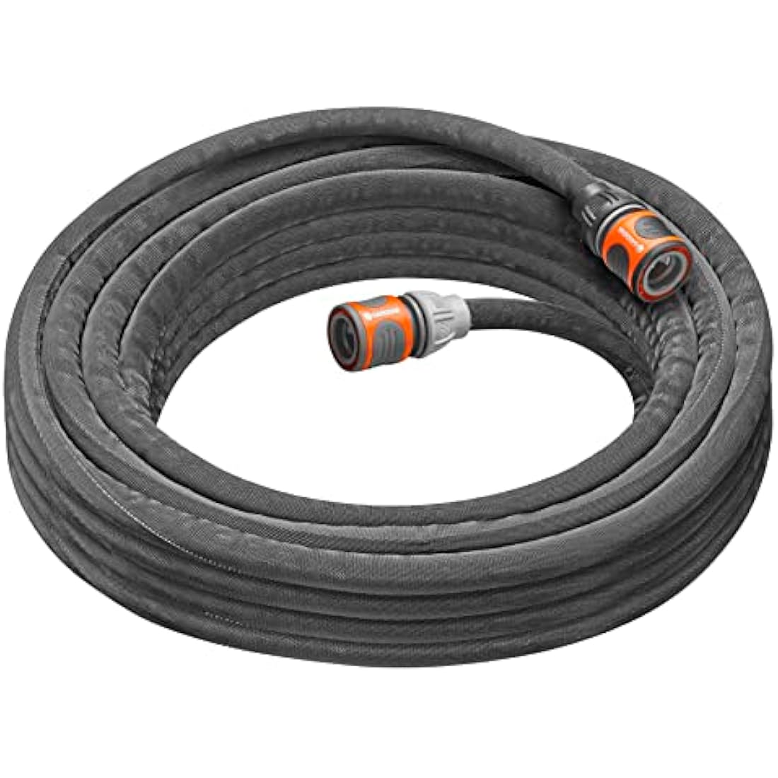 Gardena Liano Life Textile Hose 1/2 inch, 10m: Highly flexible textile garden hose, with PVC inner tube, no kinking, lightweight, weather-resistant (18440-20)